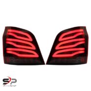 چراغ خطر اسپرت پراید 111 طرح S500 قرمز دودی