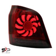 چراغ خطر اسپرت پراید 111 طرح فراری قرمز دودی