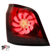 چراغ خطر اسپرت پراید 111 طرح فراری قرمز دودی