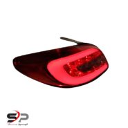 چراغ خطر پژو 207 طرح قرمز دودی